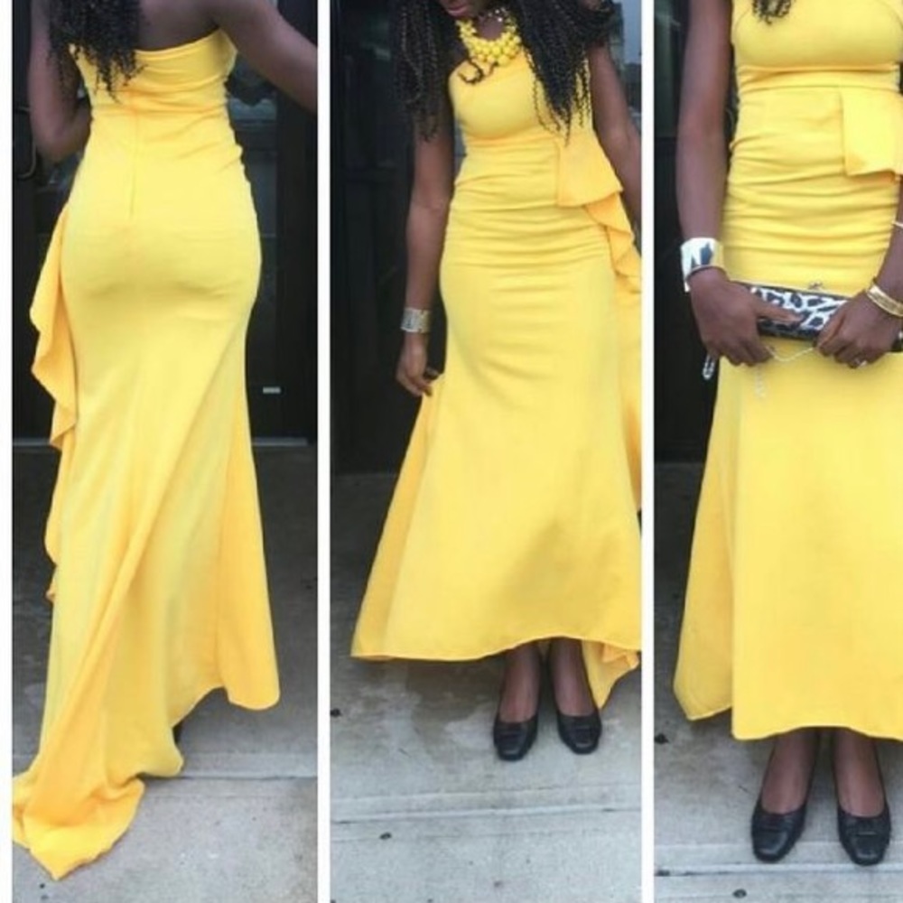 The Yellow Exquisite Dress